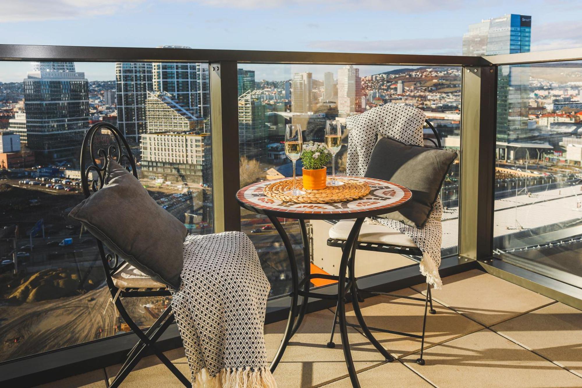 Sag 20Th Floor Klingerka Residence Castle View Free Parking Free Wifi Bratislava Exterior photo