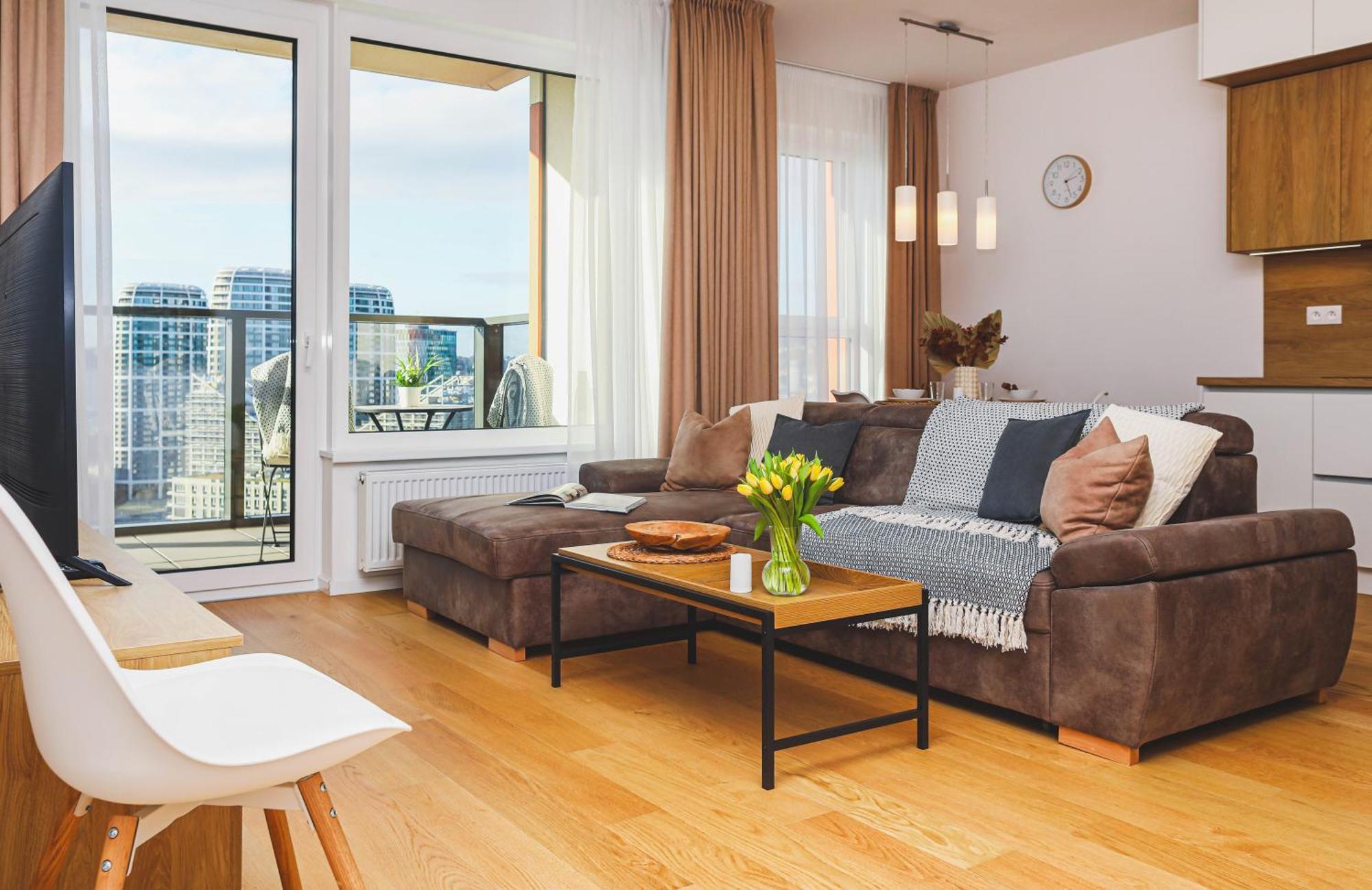 Sag 20Th Floor Klingerka Residence Castle View Free Parking Free Wifi Bratislava Exterior photo